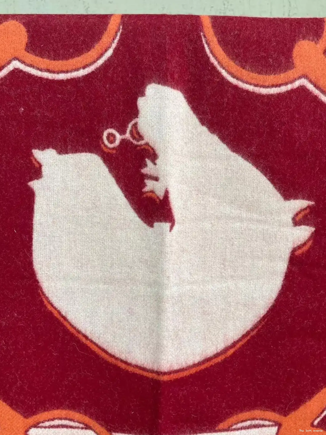 TATERSALE THROW HERMES WOOL BLANKET 0508
